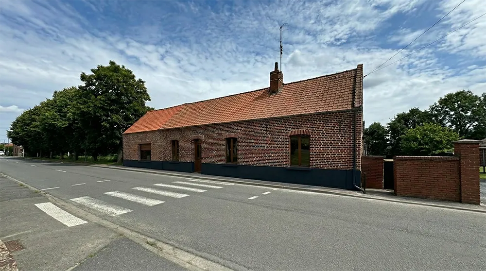 Rénovation de 2 façades à Linghem