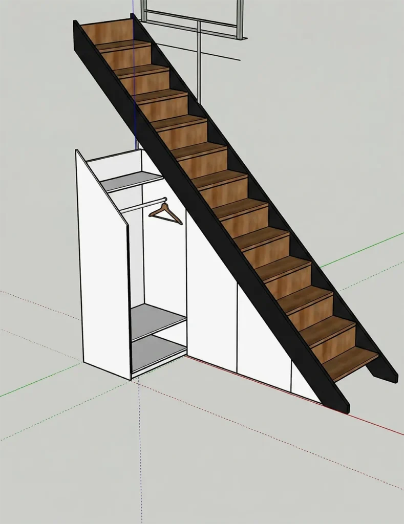 maquette escalier