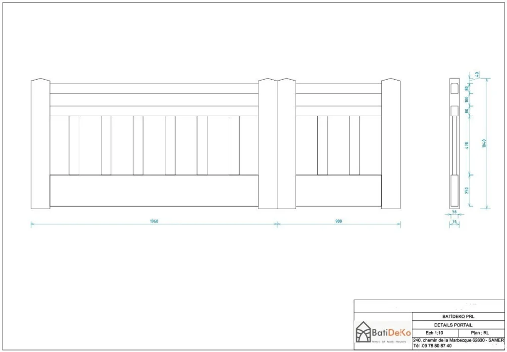 projet de conception d'un portail sur mesure