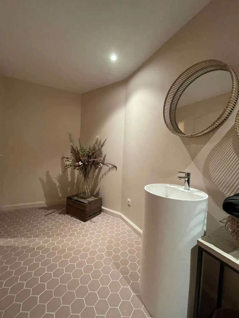 WC du restaurant