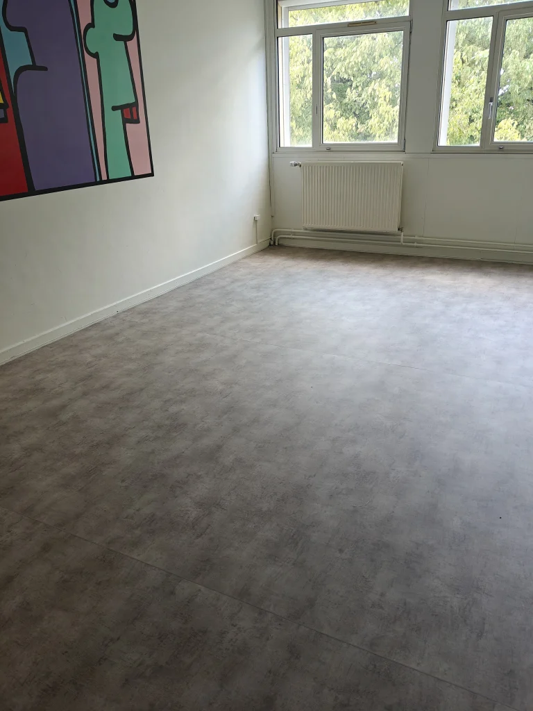 ramplacement des sols au college